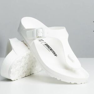 Birkenstock White Gizeh EVA Thong Sandals - Women's
39 BNIB